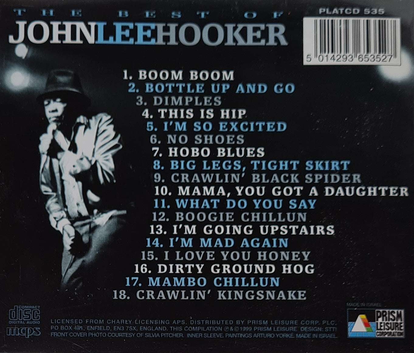 John Lee Hooker - The Best of CD