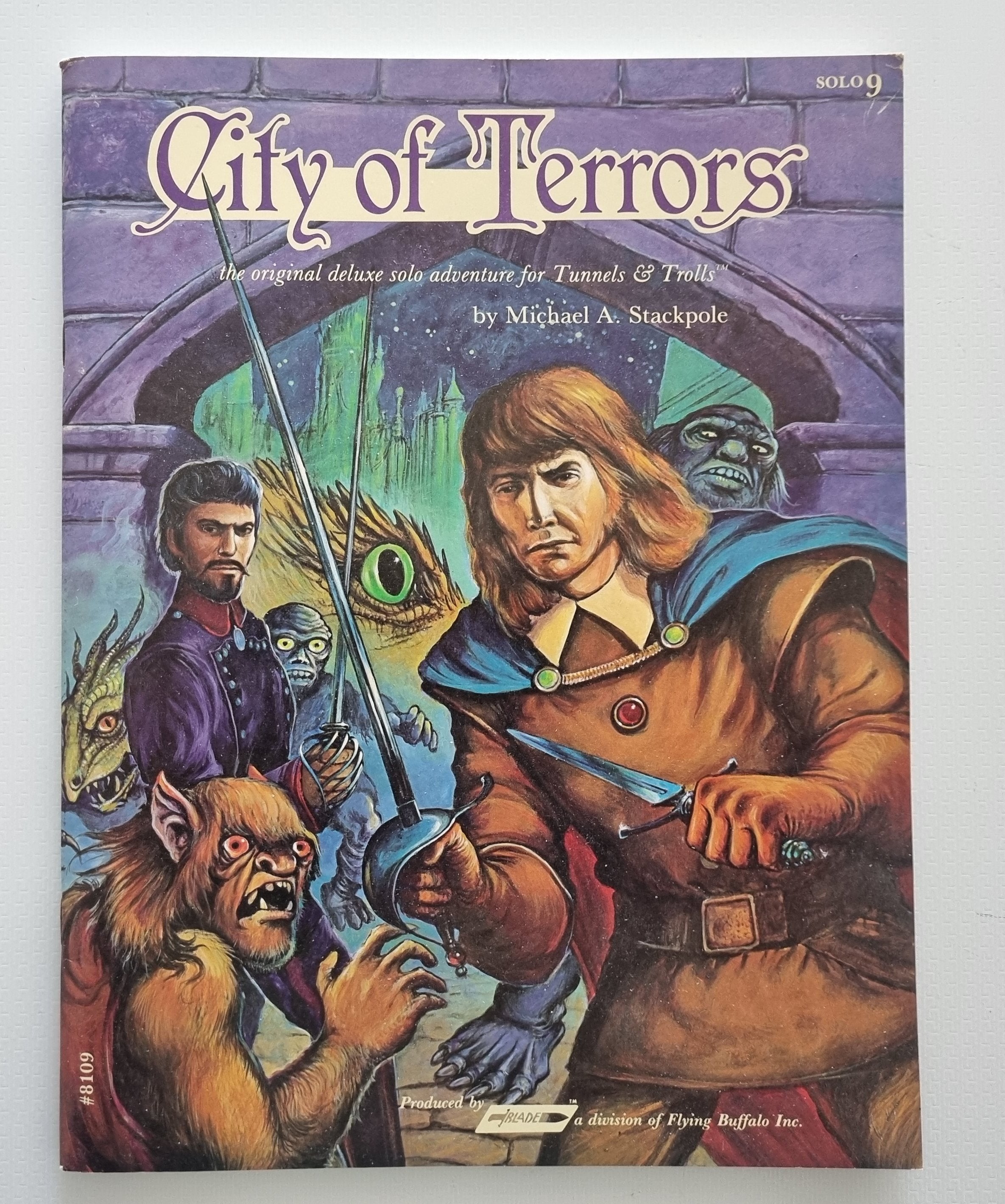 City of Terror - Tunnels & Trolls Solo Adventure