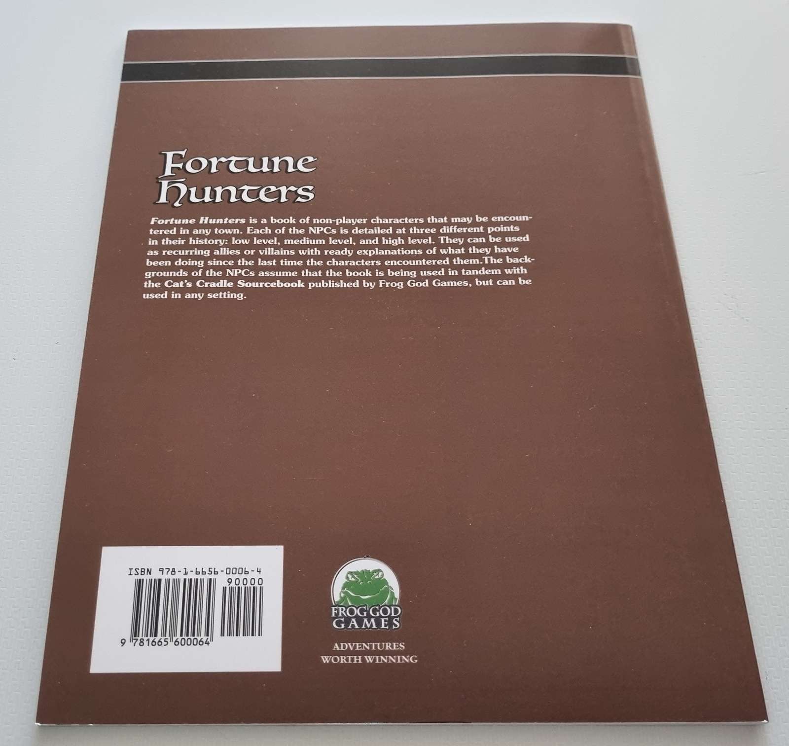 Fortune Hunters NPC Sourcebook Cat's Cradle - D&D 5th Edition 5e