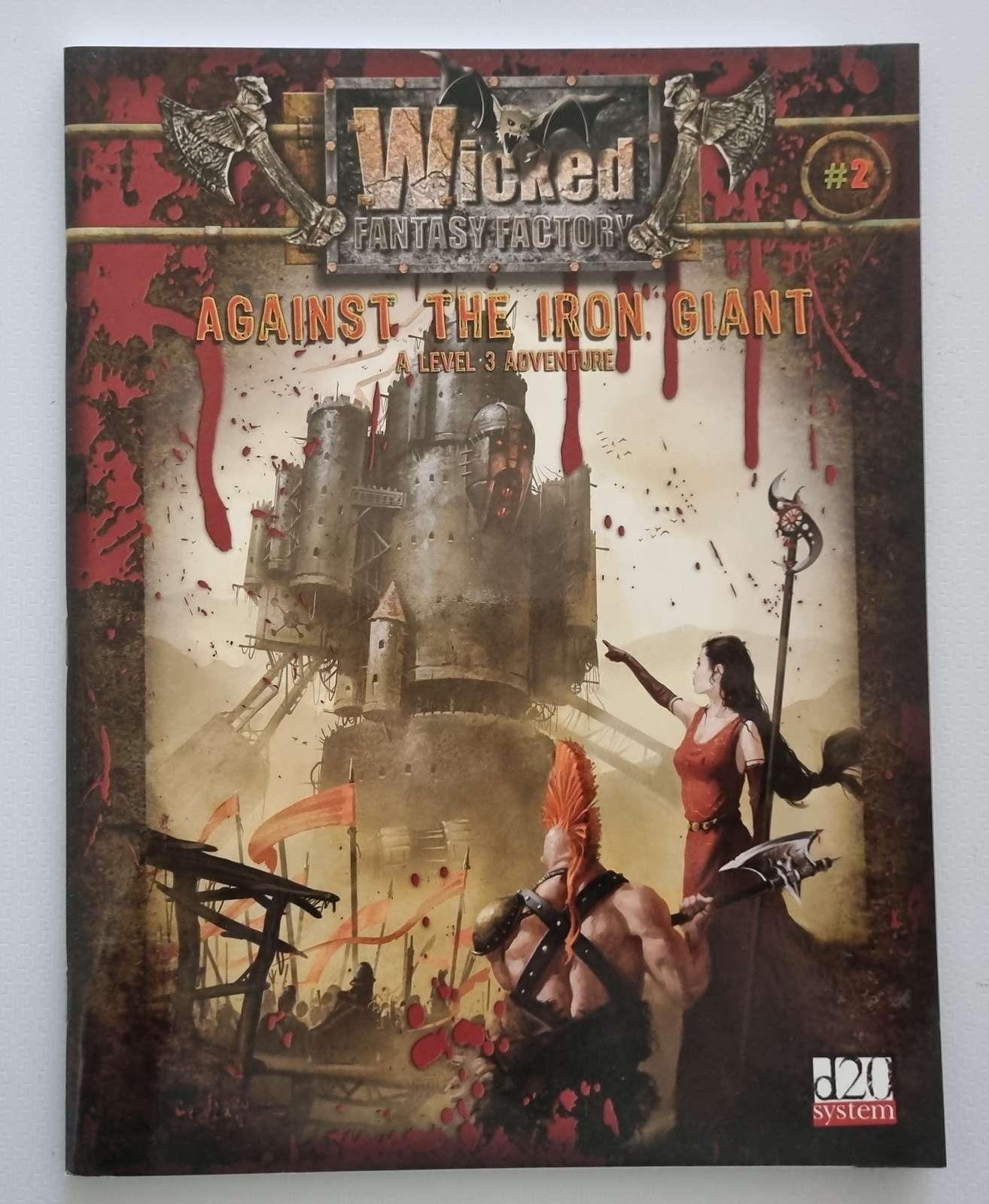 Against the Iron Giant - Wicked Fantasy Factory D20 System