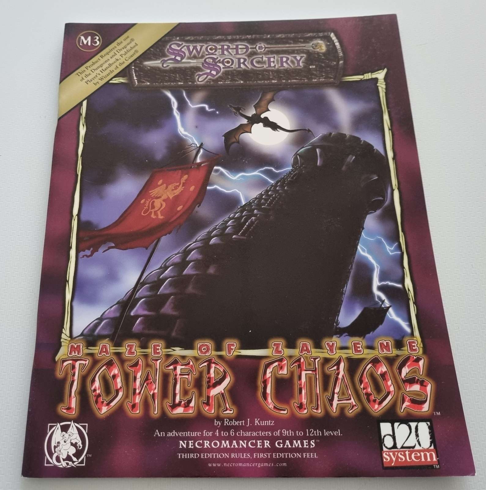 Sword & Sorcery: Maze of Zayene Tower Chaos D20 System