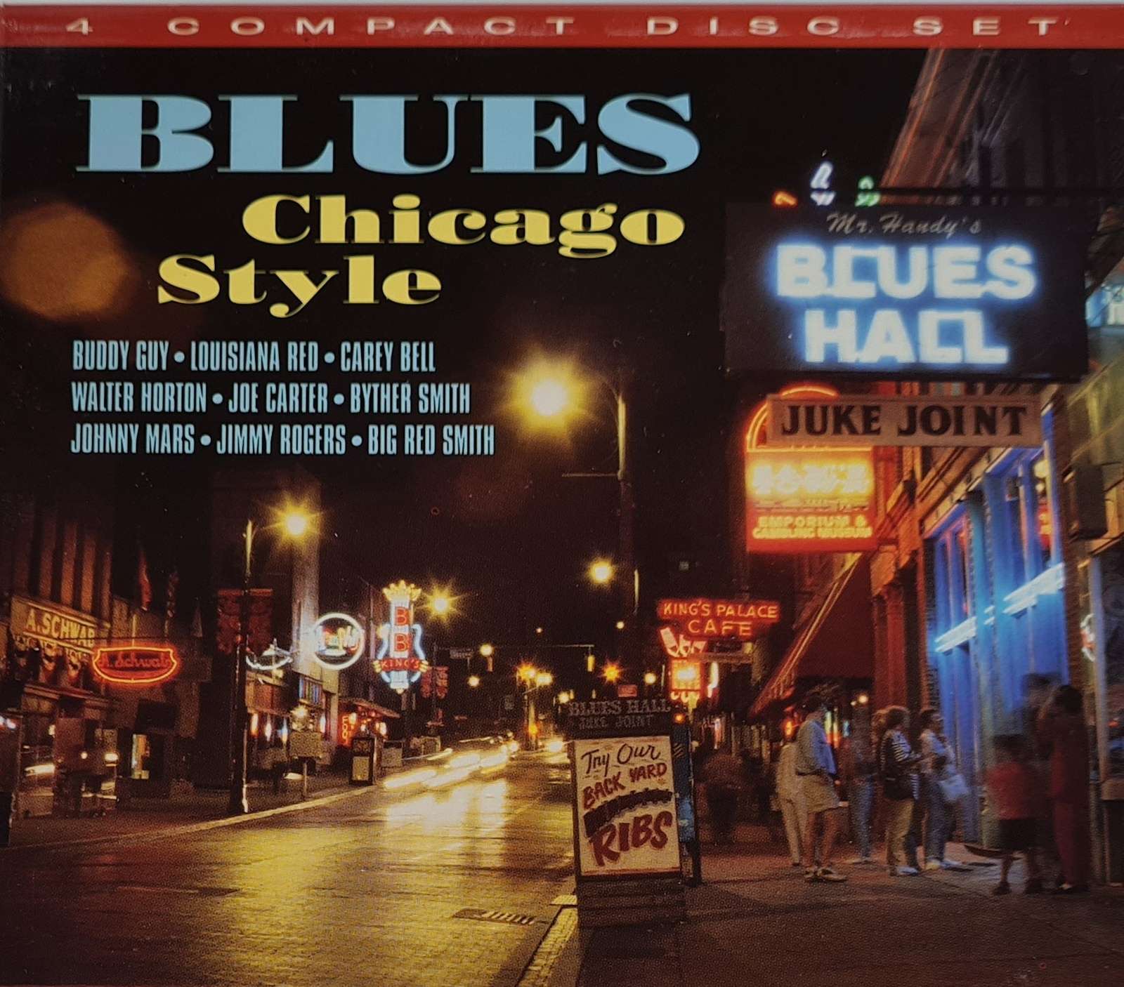 Blue Chicago Style - 4 Disc Compilation CD