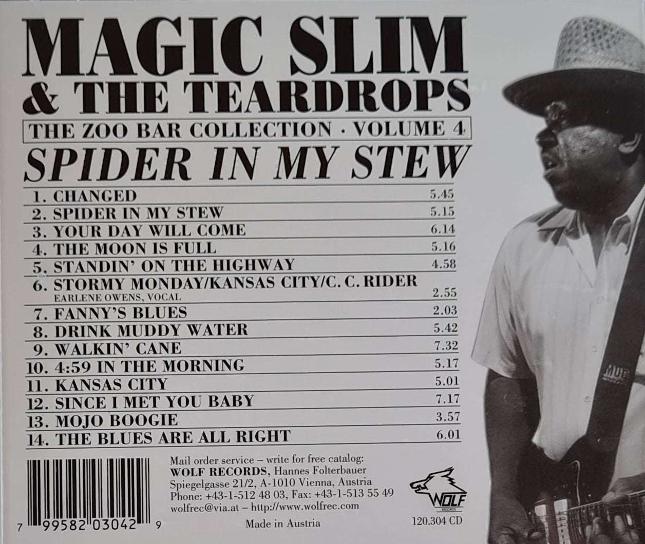 Magic Slim and the Teardrops - Spider in My Stew CD