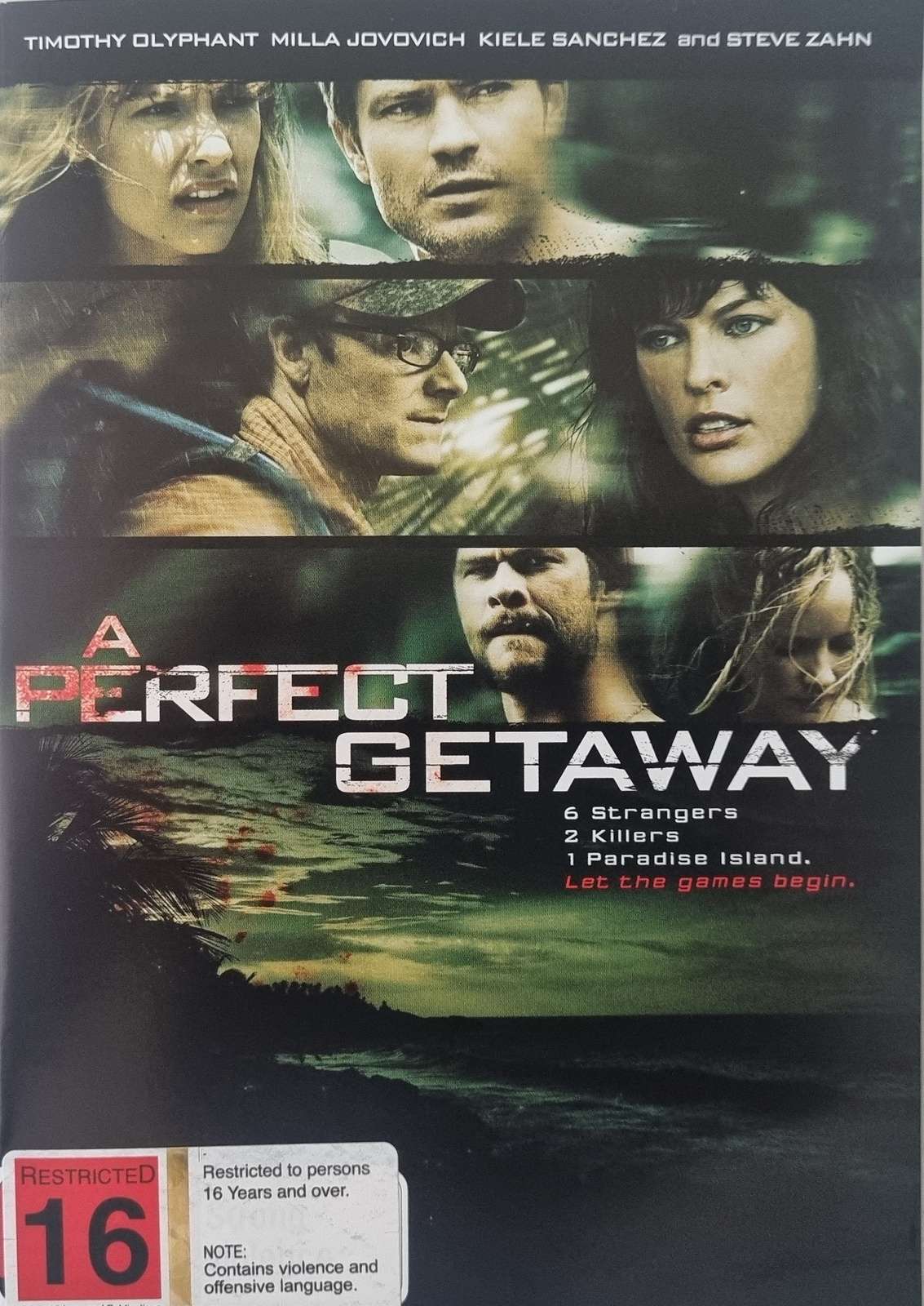 A Perfect Getaway DVD