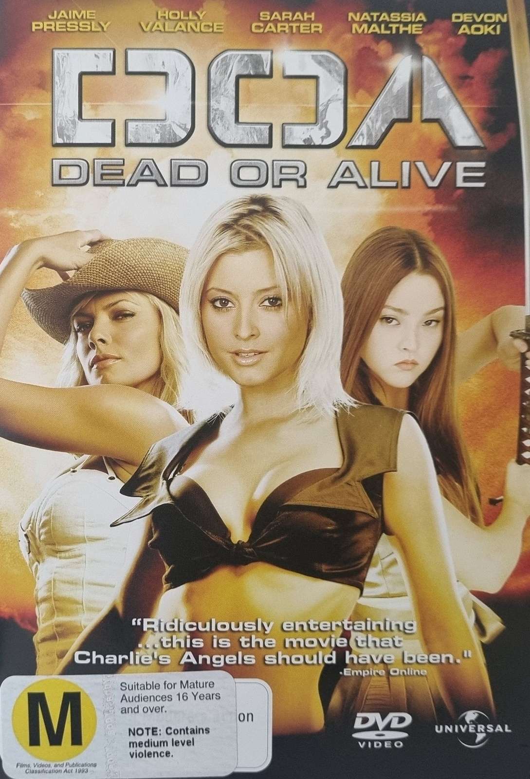 D.O.A. Dead or Alive DVD