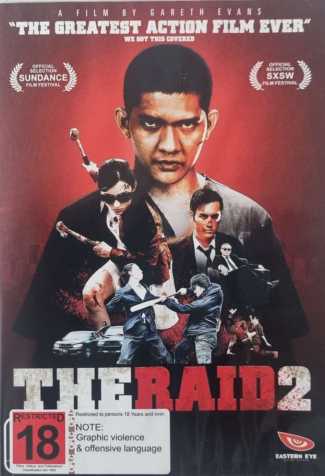 The Raid 2 DVD