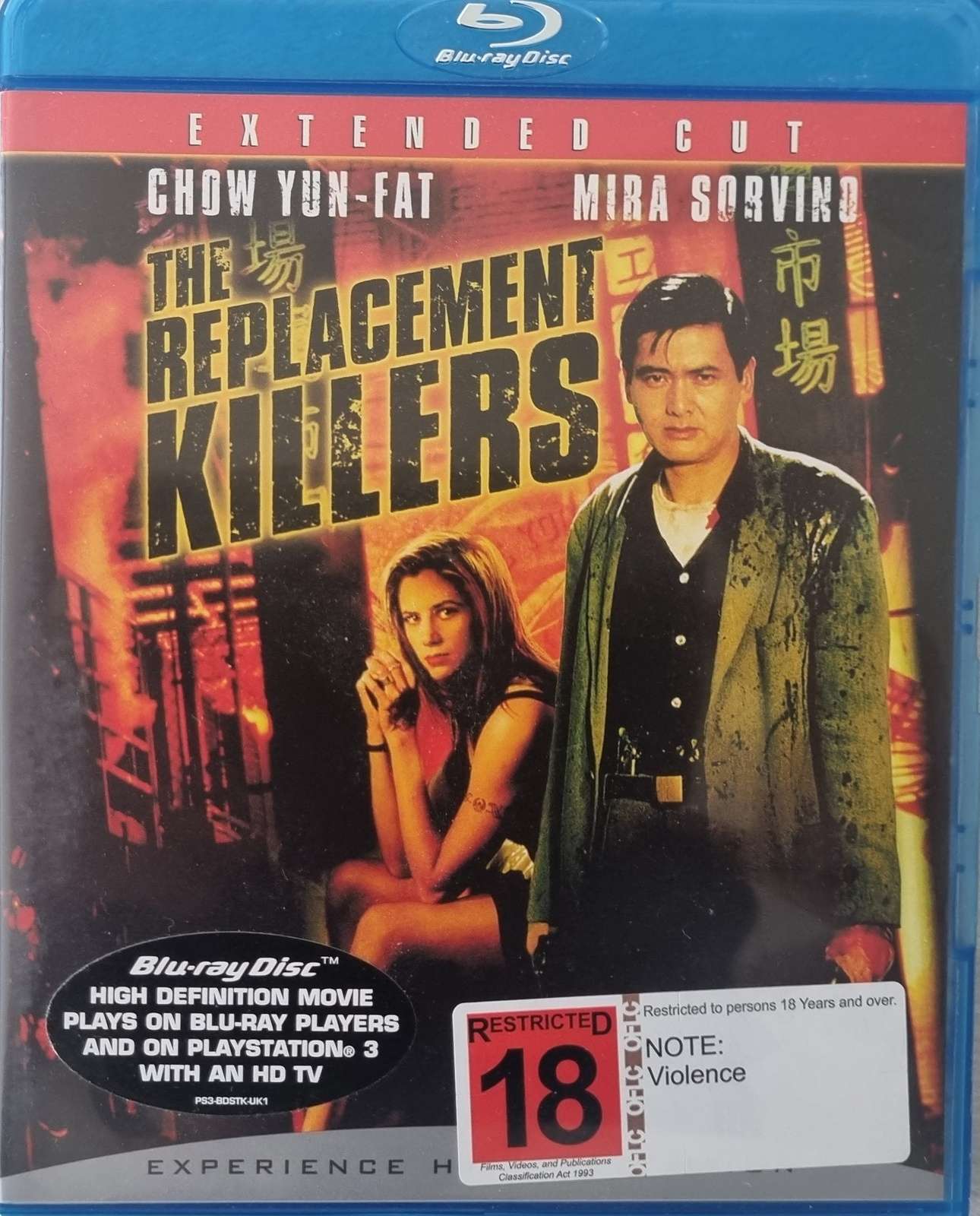 The Replacement Killers Blu Ray