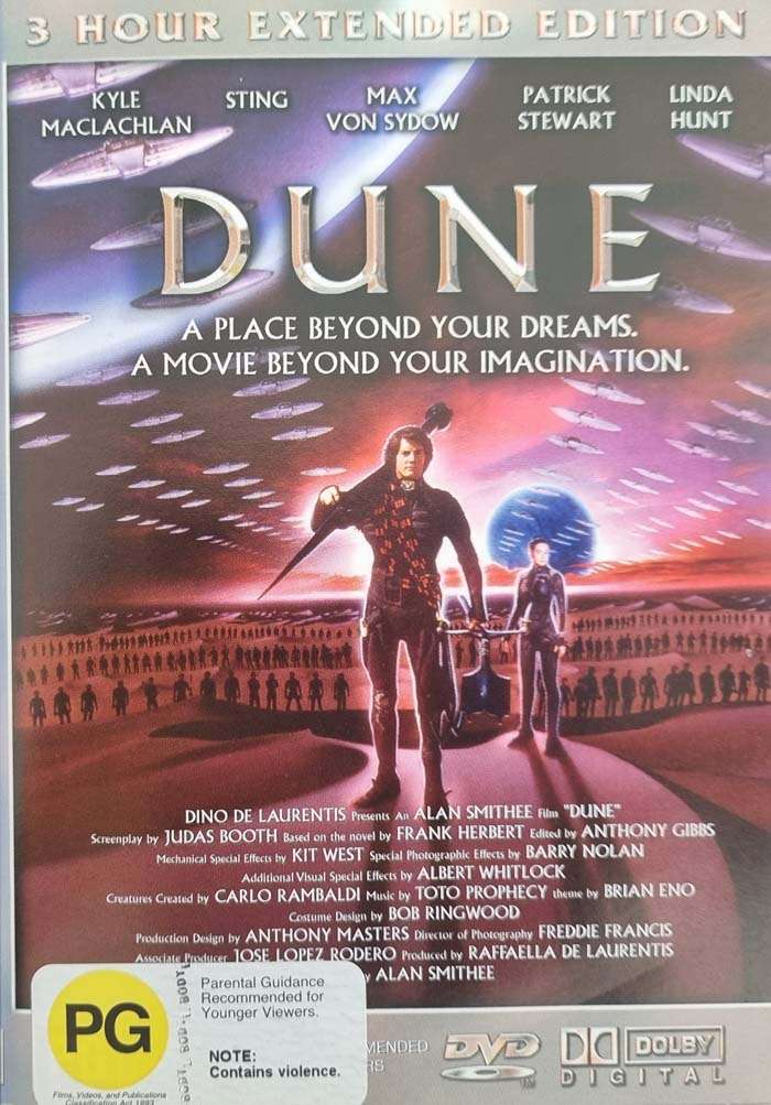 Dune: 3 Hour Extended Edition DVD