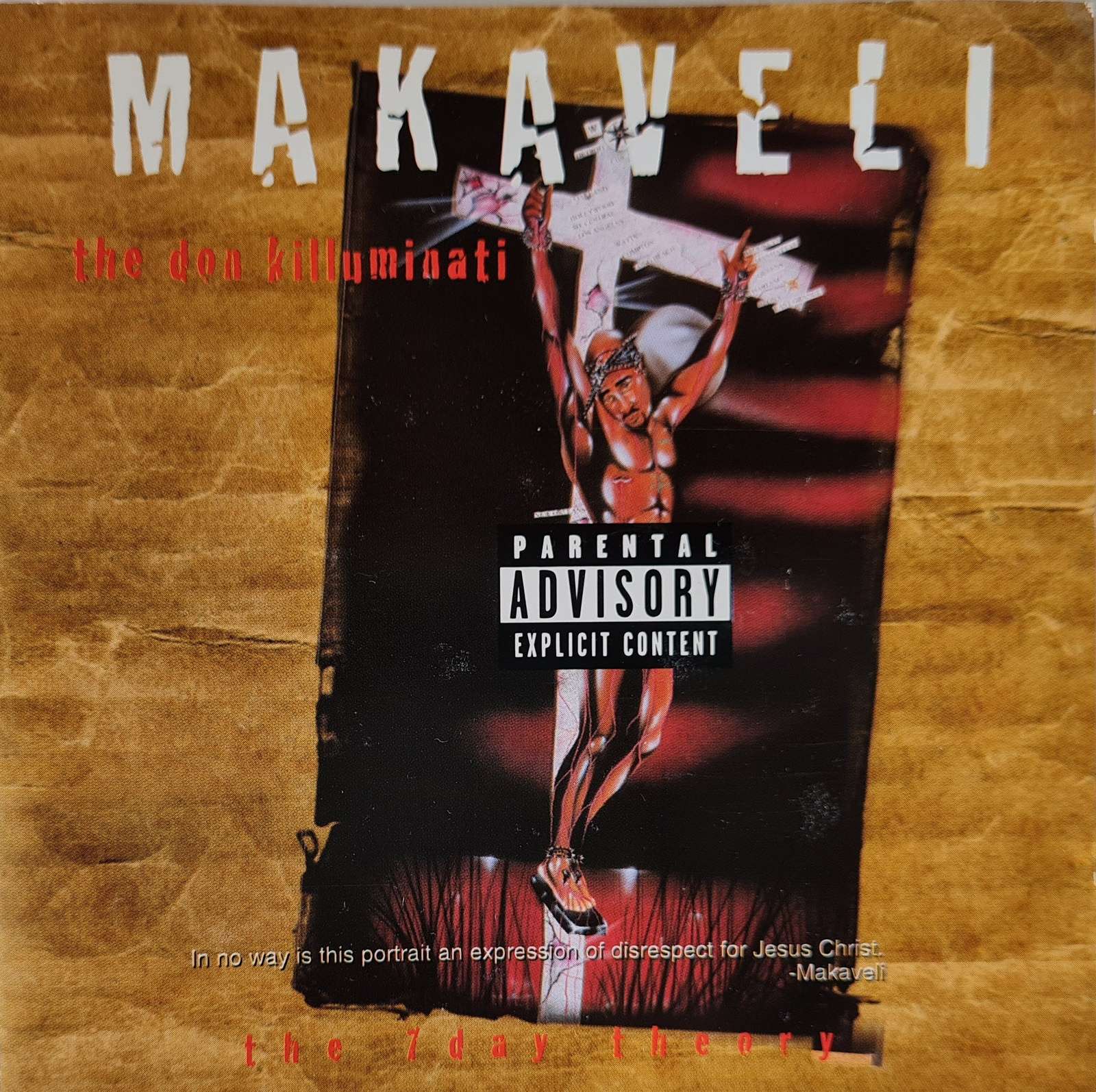 Tupac Shakur - Makaveli - The Don Killuminati: The 7 Day Theory CD