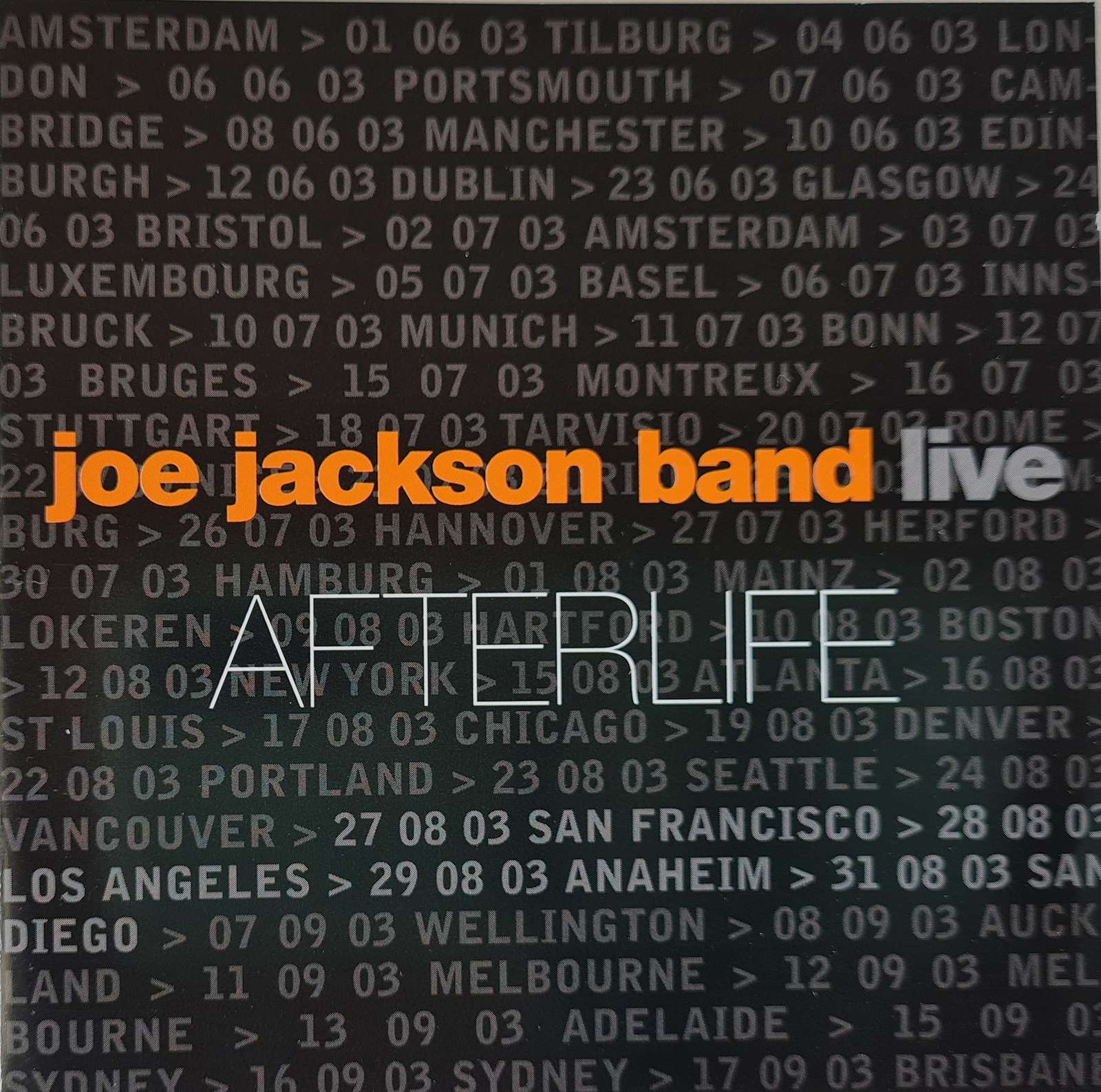 Joe Jackson Band - Afterlife - Limited Edition CD