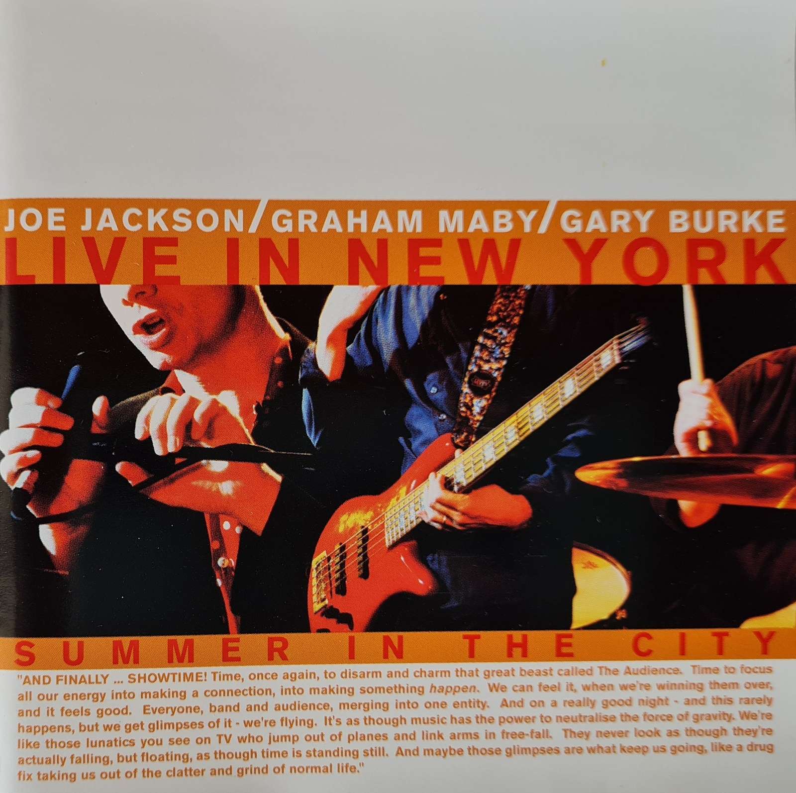 Joe Jackson - Summer in the City  (CD)