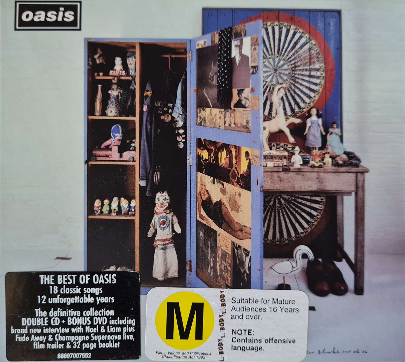 Oasis - Stop the Clocks Deluxe CD + DVD
