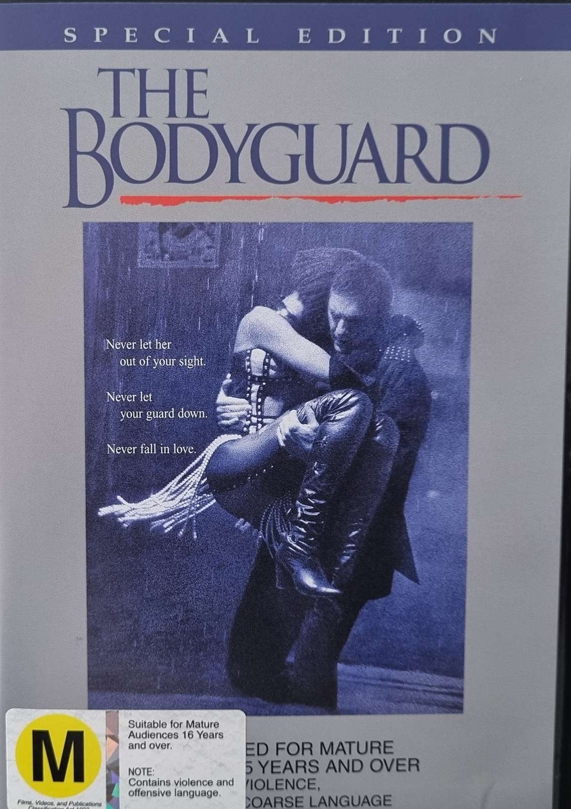 The Bodyguard DVD