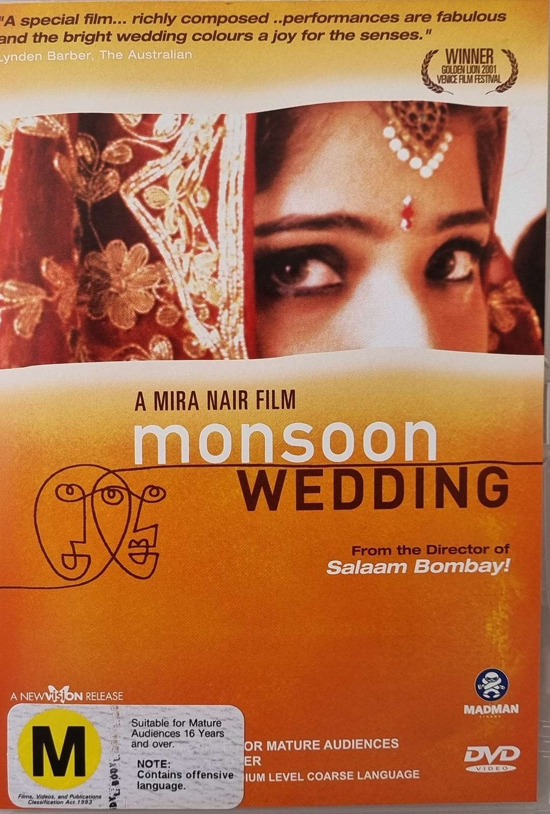 Monsoon Wedding DVD