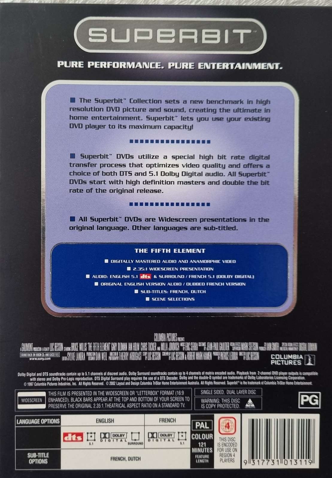 The Fifth Element - Superbit Version (DVD)