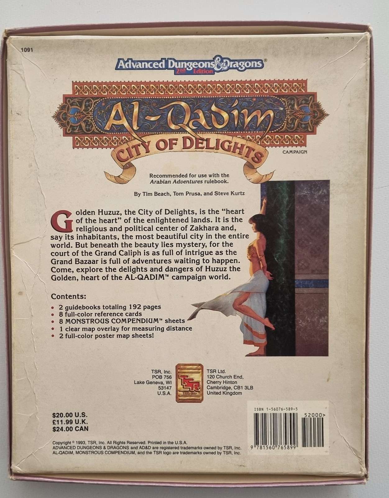 Advanced Dungeons and Dragons: Al-Qadim: City of Delights