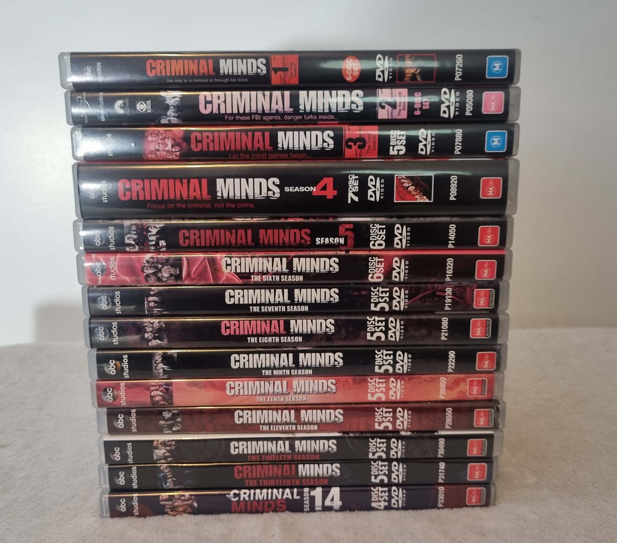 Criminal Minds Season 1-14