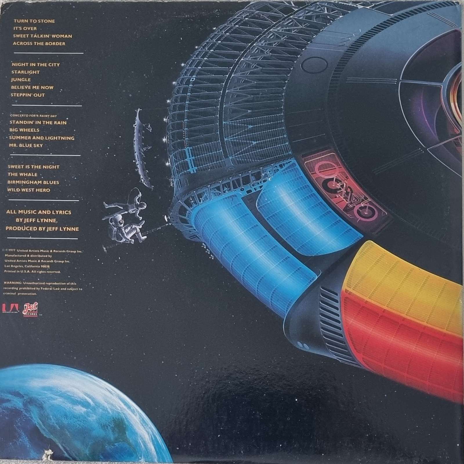 Electric Light Orchestra - Out of the Blue LP