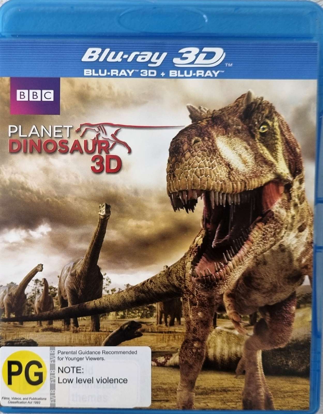 Planet Dinosaur 3D + 2D Blu Ray