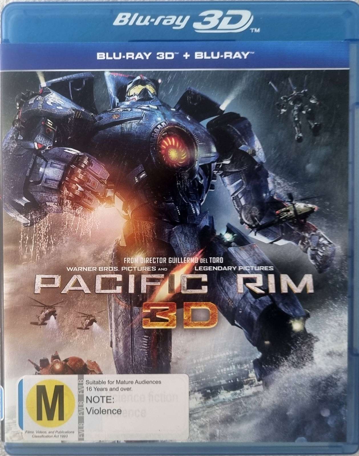 Pacific Rim 3D + 2D Blu Ray