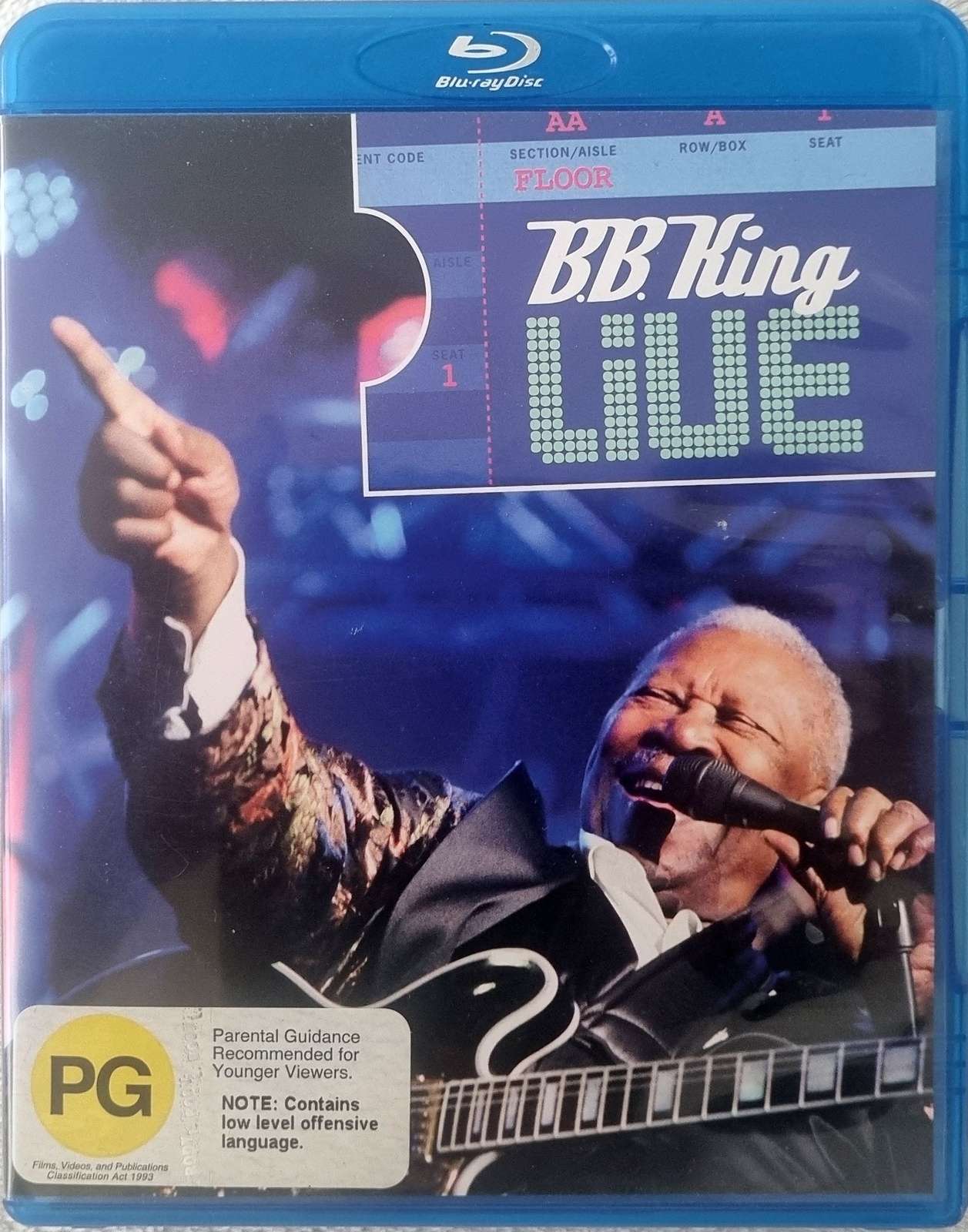 B.B. King Live Blu Ray