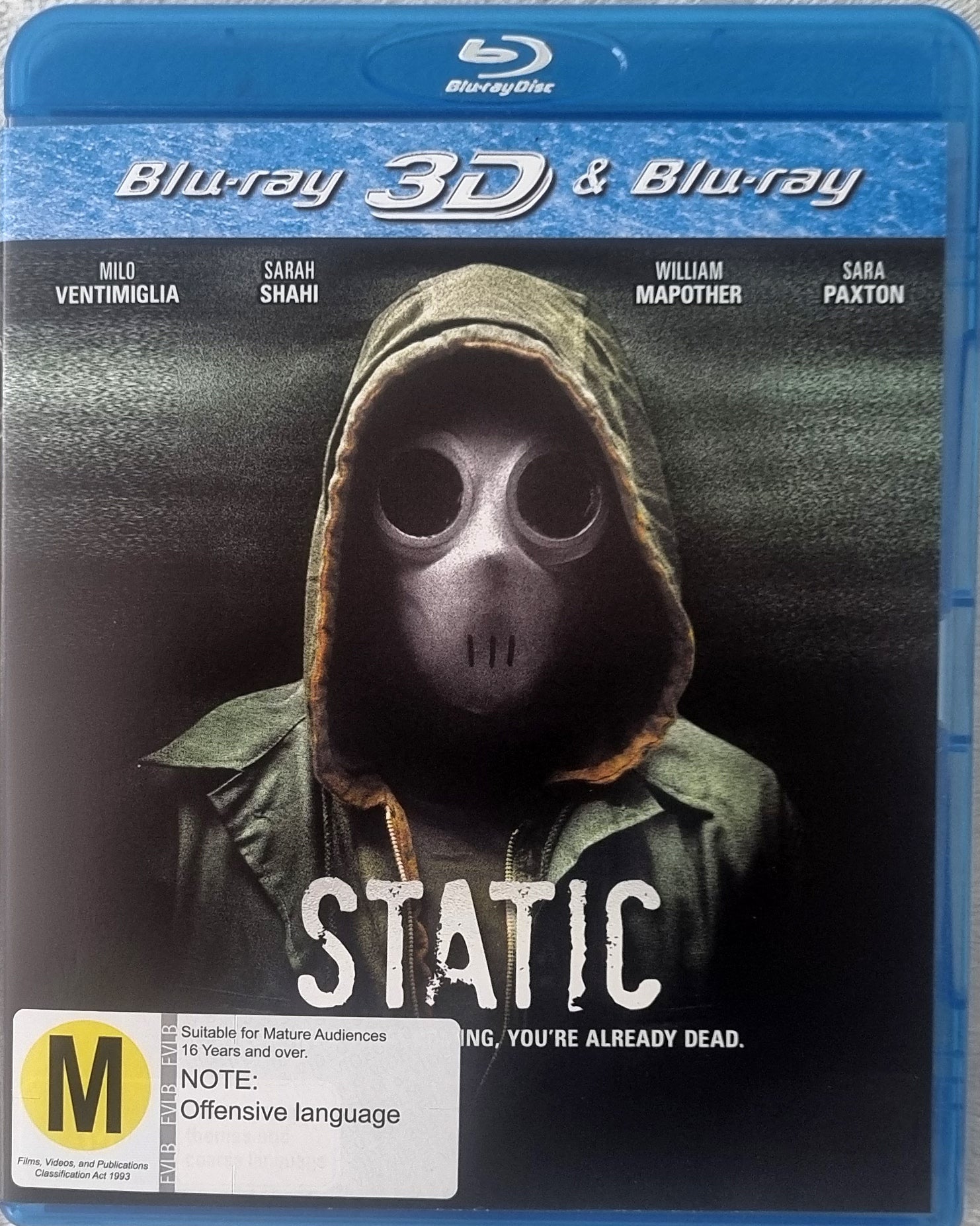Static 3D + 2D (Blu Ray)