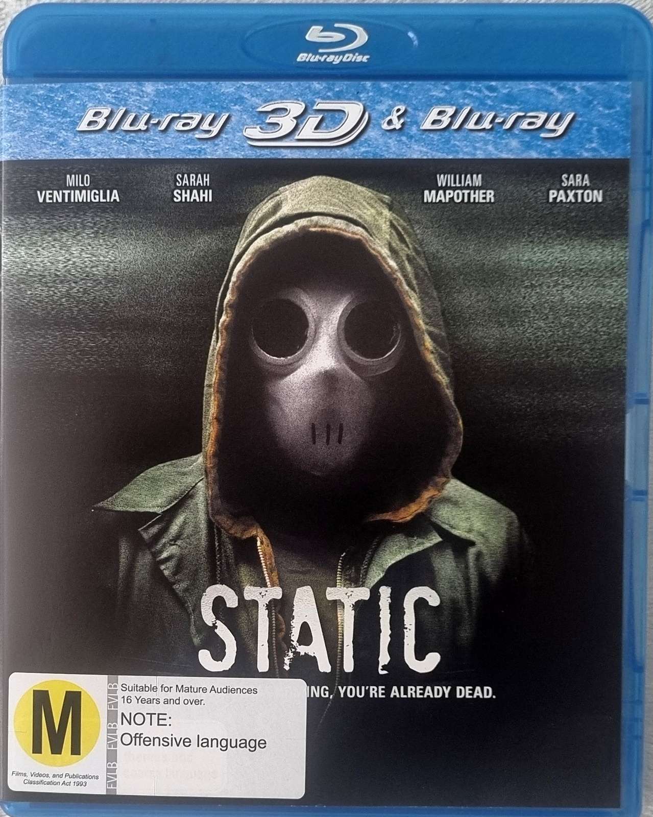 Static 3D + 2D Blu Ray