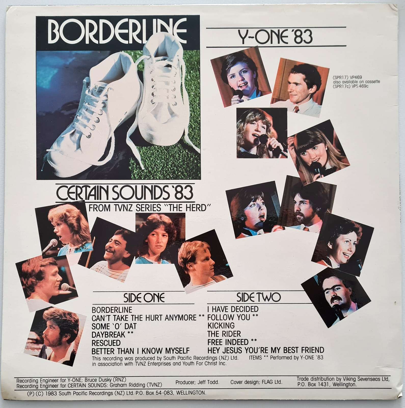 Certain Sounds ‘83*, Y-One ‘83* – Borderline (LP)