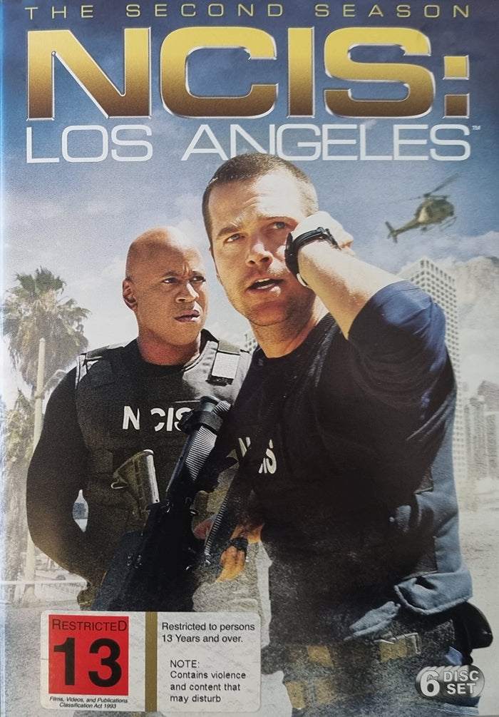 NCIS Los Angeles Complete Second Season 2 (DVD)