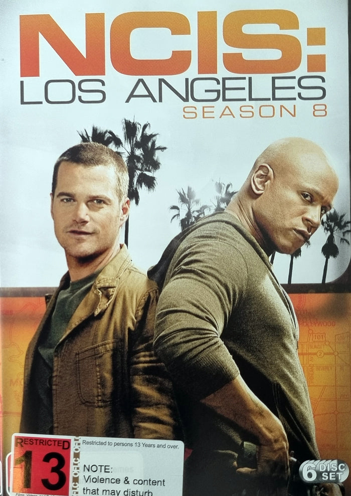 NCIS Los Angeles Complete Eighth Season 8 (DVD)