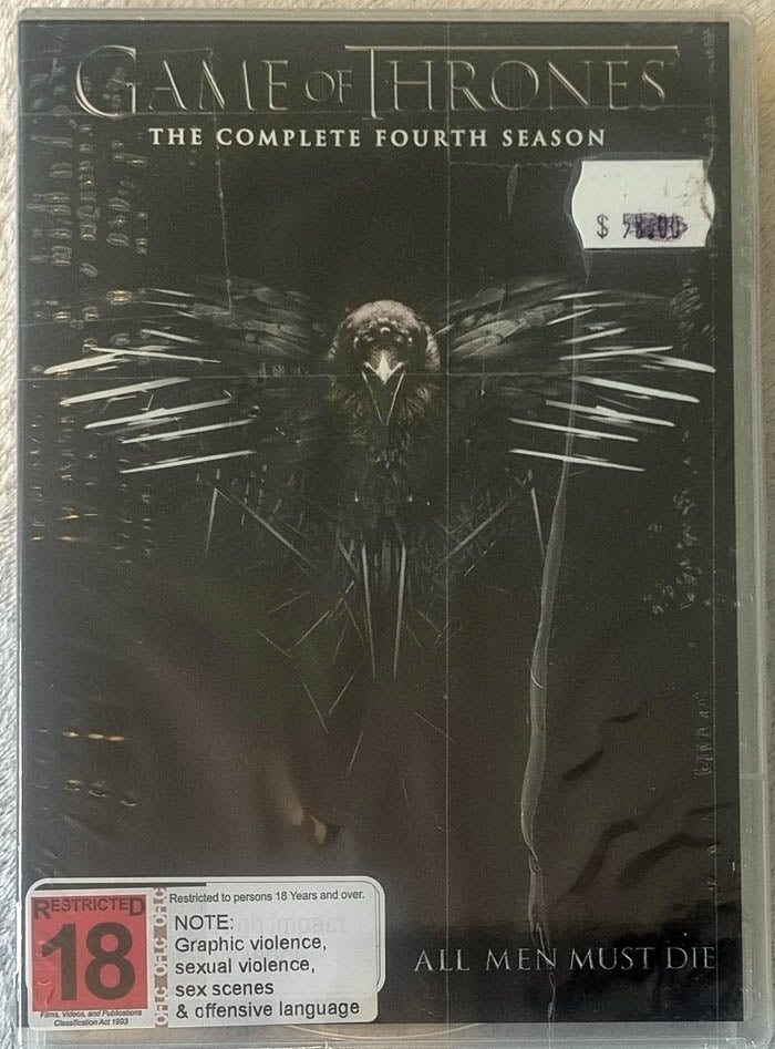 Game of Thrones The Complete Fourth Season (DVD) Brand New