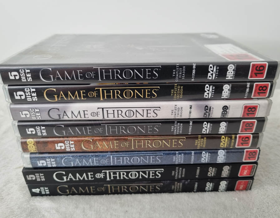 Game of Thrones: The Complete Series 1-8 (38 Disc Set)