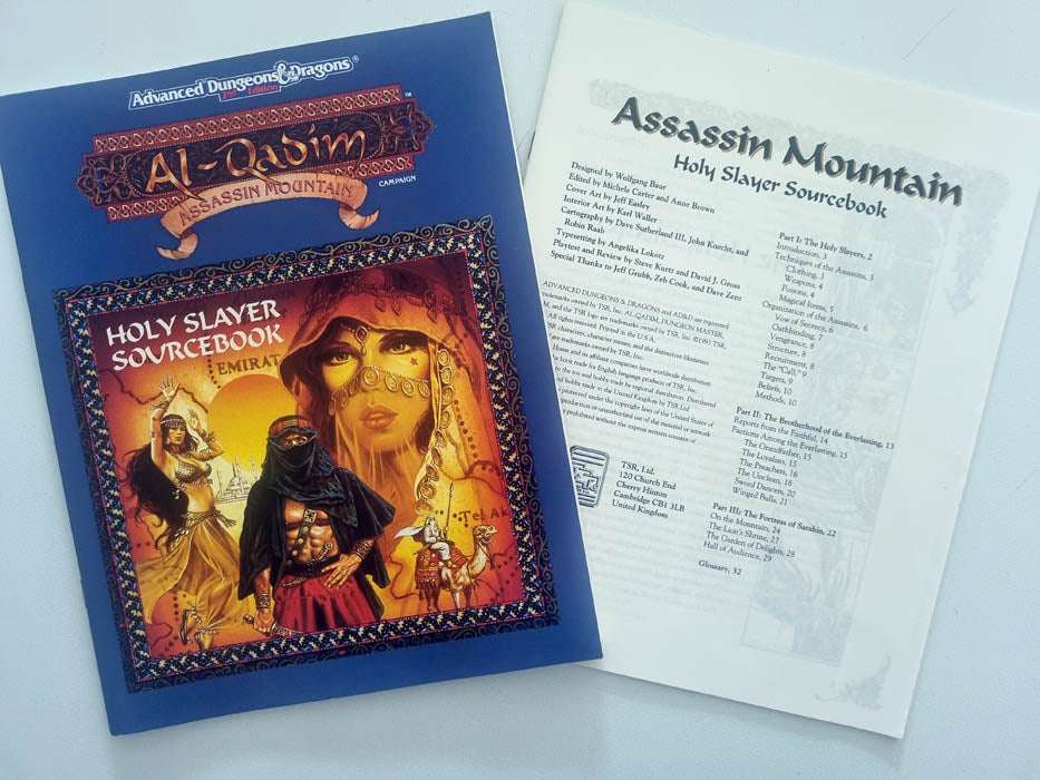 Advanced Dungeons and Dragons: Al-Qadim: Assassin Mountain
