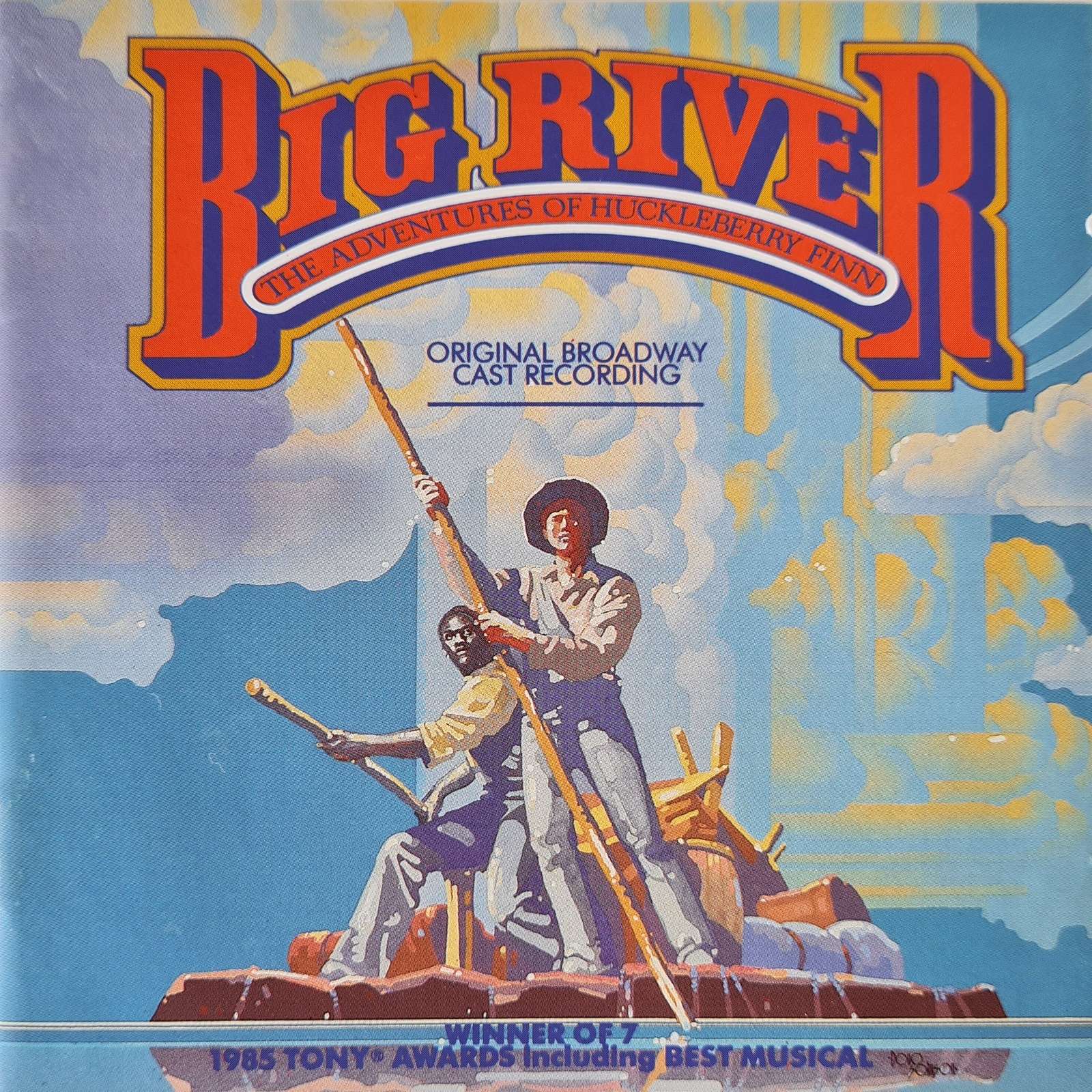 Big River - The Adventures of Huckleberry Finn - Cast Recording CD