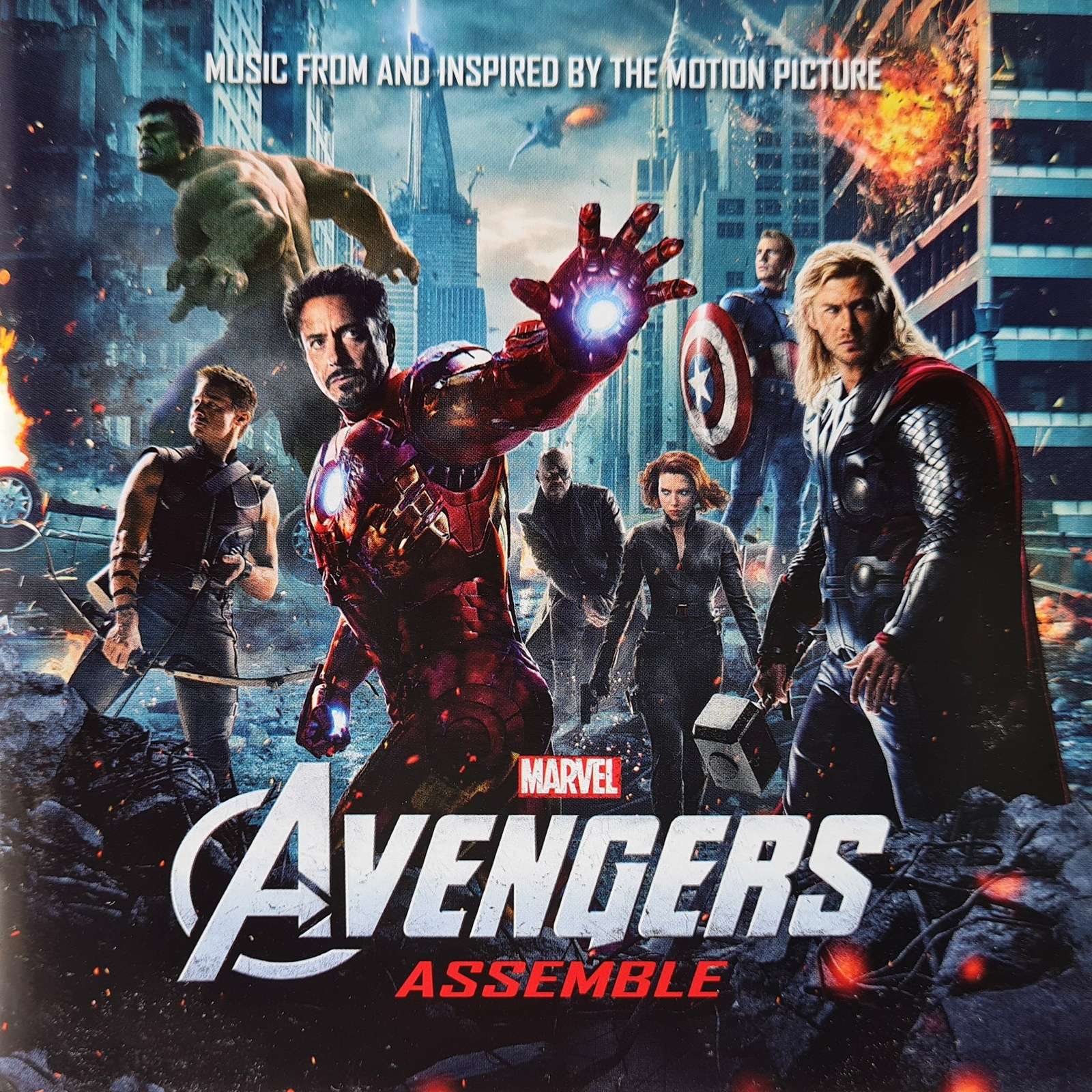 Avengers Assemble - Music from and Inspired by the Motion Picture CD