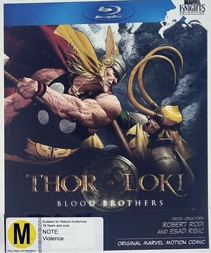 Thor & Loki - Blood Brothers Blu Ray Brand New