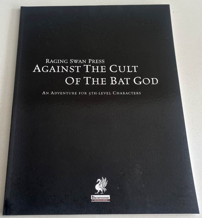 Pathfinder - Against the Cult of the Bat God Module (Raging Swan Press)
