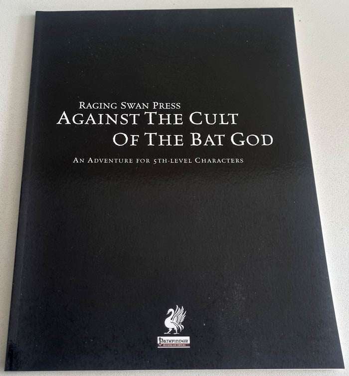 Pathfinder - Against the Cult of the Bat God Module Raging Swan Press