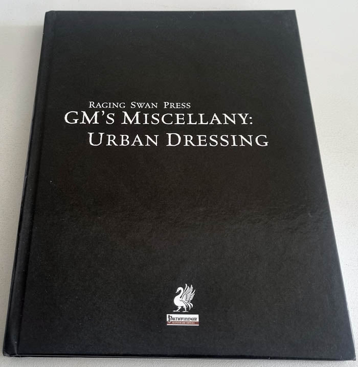 GM's Miscellany: Urban Dressing (Raging Swan Press)