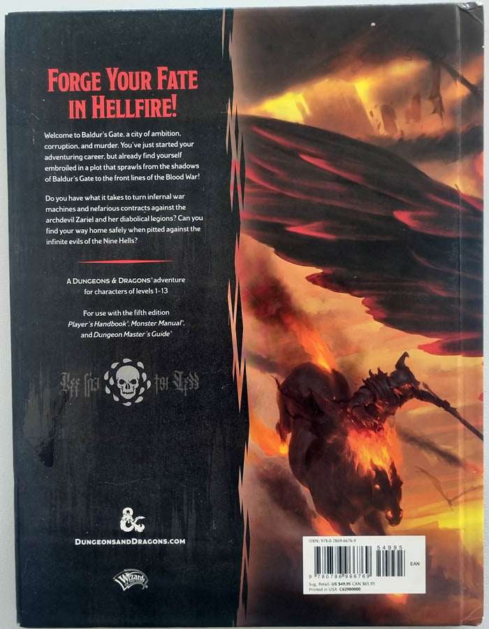 Dungeons and Dragons: Baldur's Gate Descent into Avernus 5e