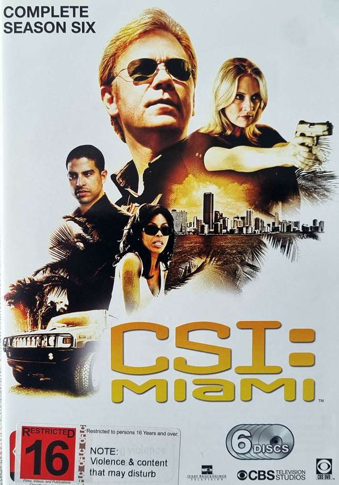 CSI Miami - Complete Season Six DVD