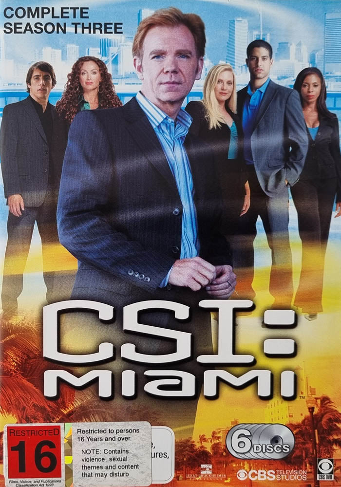 CSI Miami - Complete Season Three (DVD)