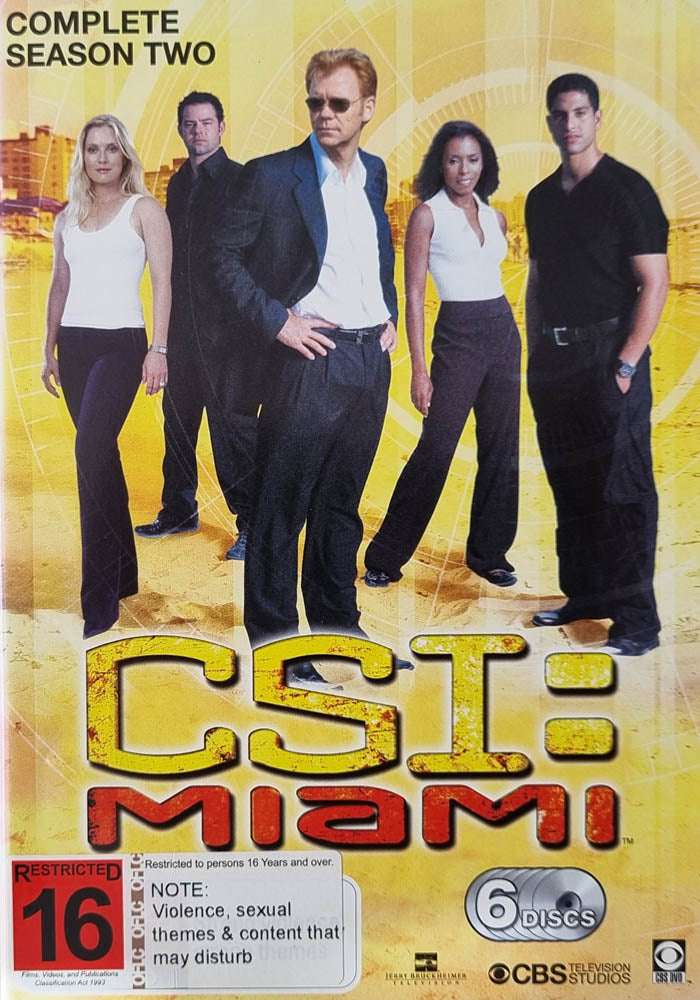 CSI Miami - Complete Season Two DVD