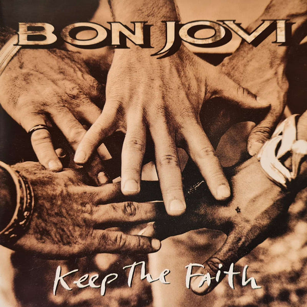 BON JOVI Keep The Faith オフィシャル 当時物ポスター
