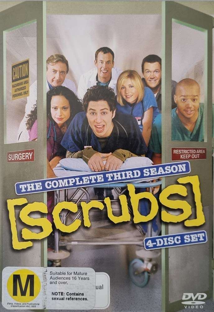 Scrubs - The Complete Third Season DVD