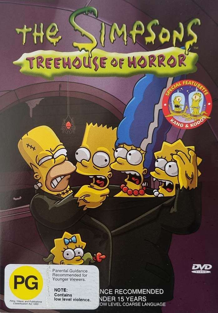 The Simpsons - Treehouse of Horrors DVD