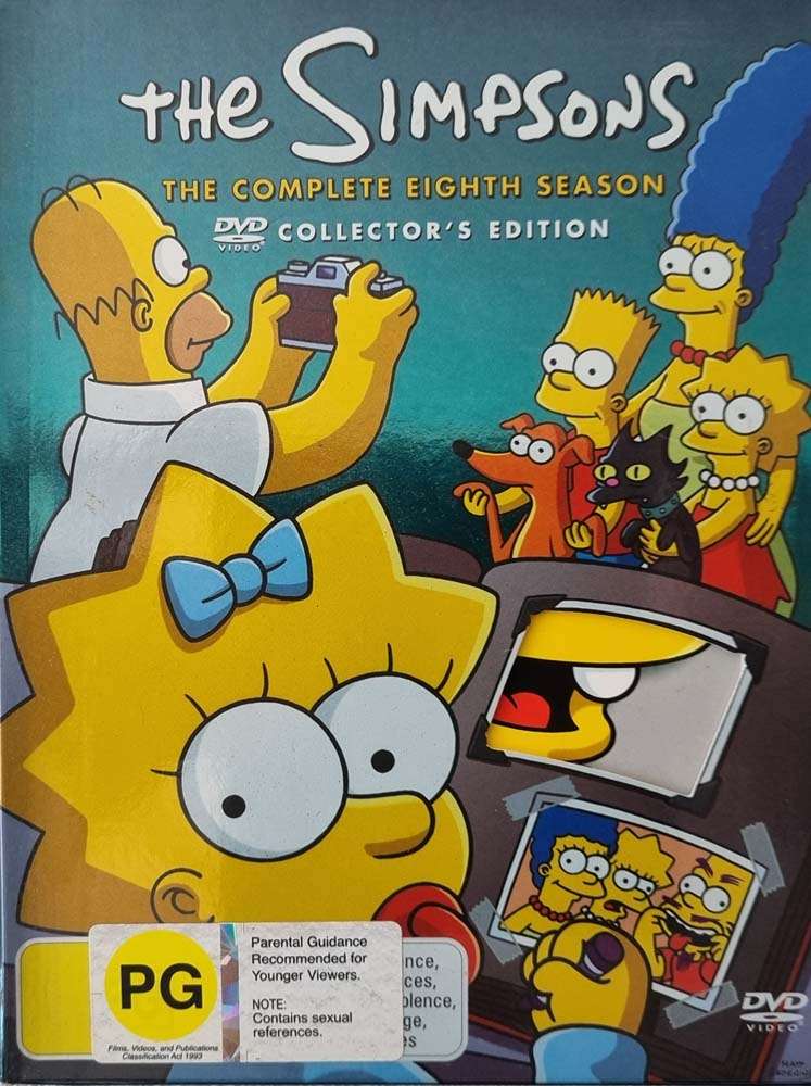 The Simpsons - The Complete Eighth Season Collector's Edition DVD