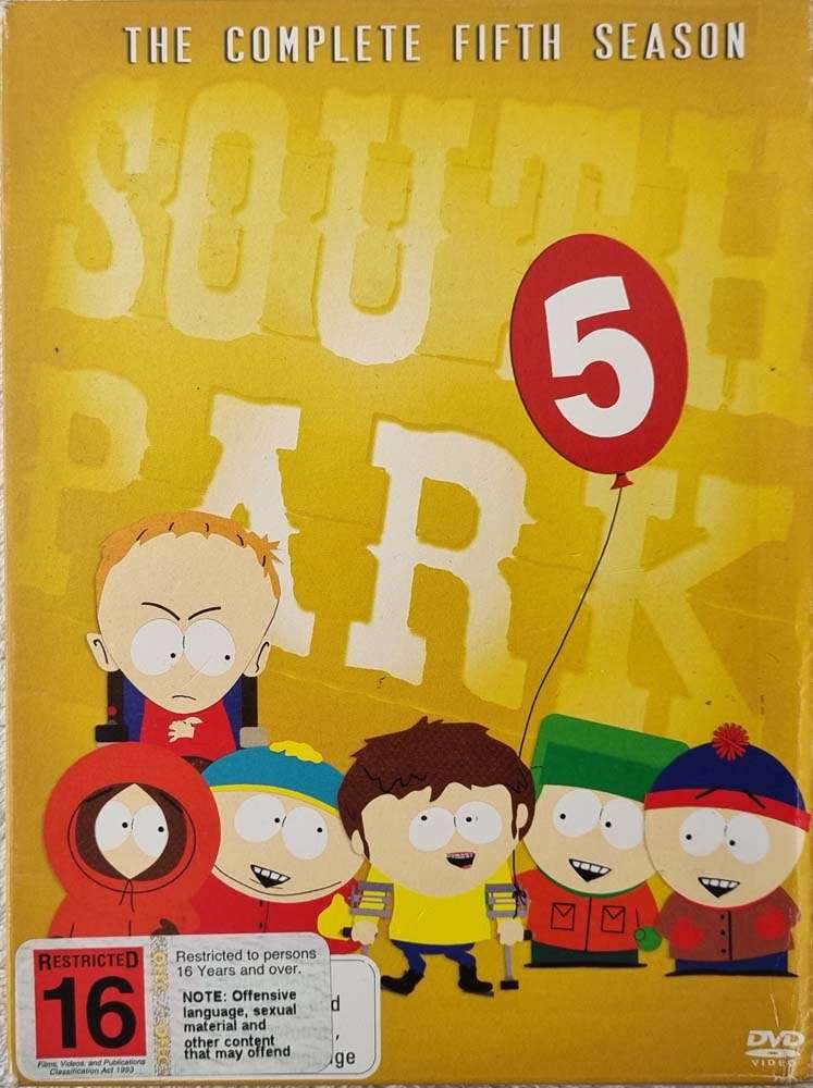 South Park - The Complete Fifth Season DVD