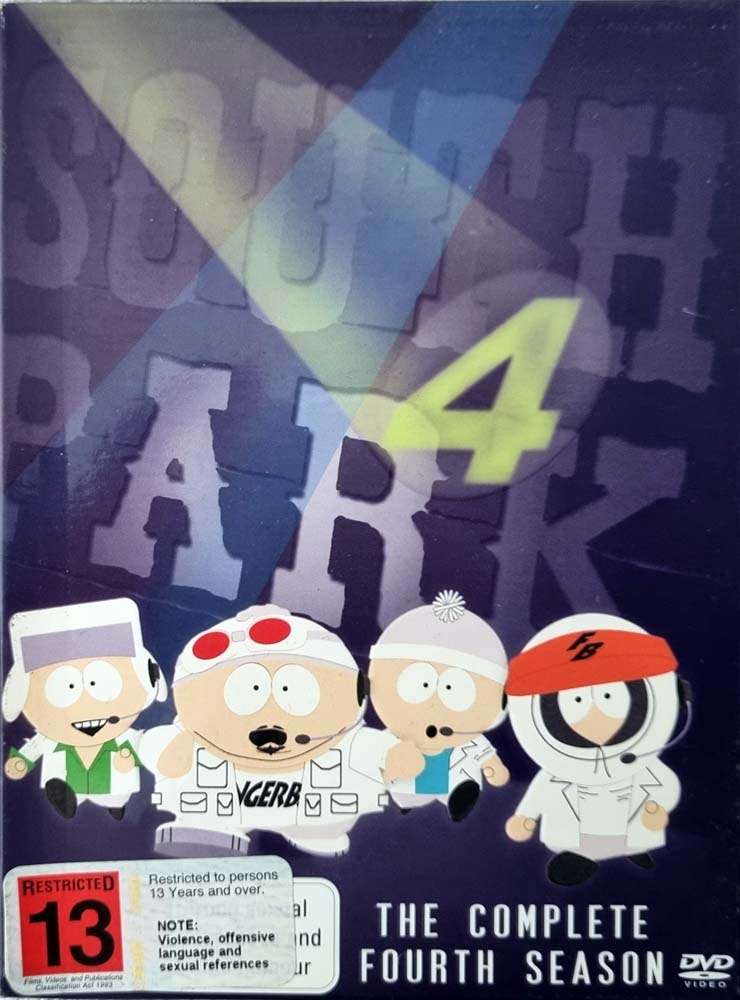 South Park - The Complete Fourth Season DVD