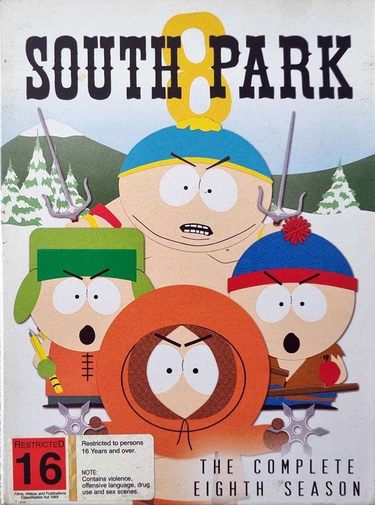 South Park - The Complete Eighth Season DVD